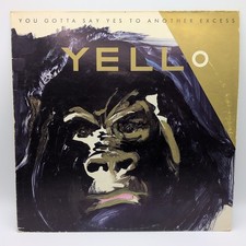 Yello You Gotta Say Yes To Another Excess LP Vinyl 