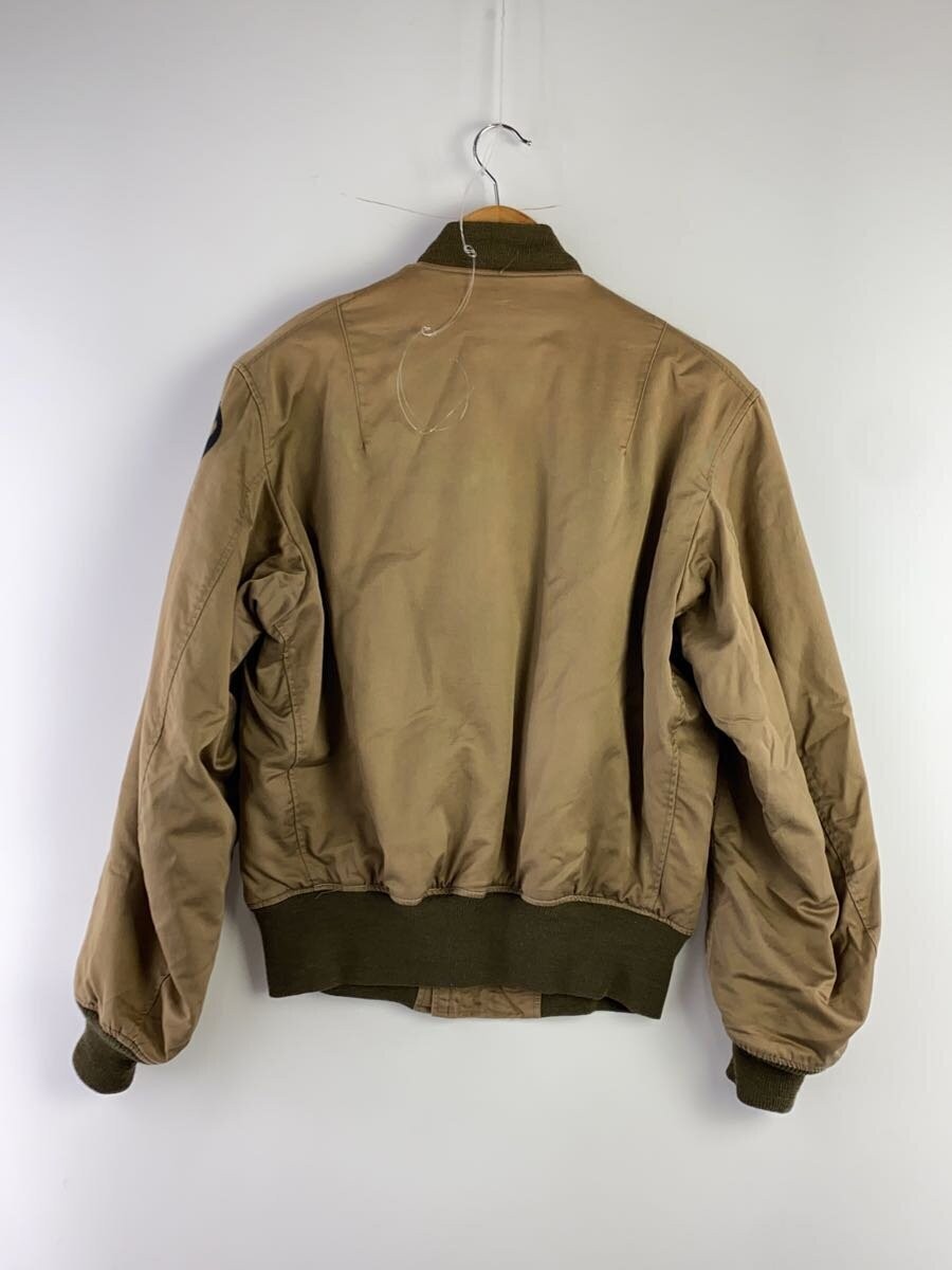 ジャケット・アウター BuZZ Rickson's B-15 64thBOMB. SQ. 36 Buzz Rickson's B-15A Flight Jacket, Size 38, Cotton, Beige