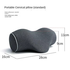 Cervical Spine Pillow Antiarch Traction Pillow PU Memory Cotton Pillow Core Pure