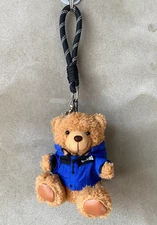 The North Face Mountain Bear Keyring Bag Keychain Accessory Yellow NWT NA5AR05C