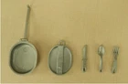 Vintage 1964 Hasbro GI Joe #7502 Combat Field Pack Set Mess Kit Complete C8