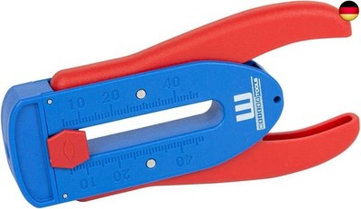 WEICON TOOLS Präzisions-Abisolierer S, Abisolierzange für feine Drähte & Li