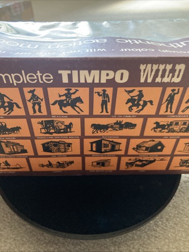 Vintage Timpo Indian Hunting Set In Original Box Look 👀 - 第 10/15 張圖片