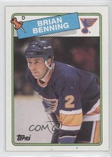1988-89 Topps Brian Benning #174 m5x