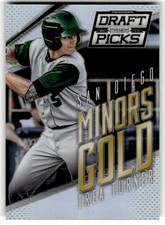 2014 Panini Prizm Perennial Draft Picks Trea Turner Minors Gold Prizms #16