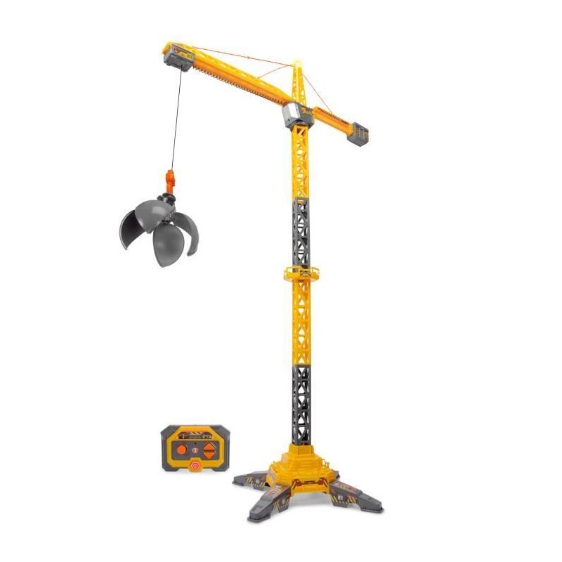 Grue de chantier radiocommandée Dickie 150 cm jouet de construction