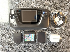 Sega Game Gear - Works, Recapped, New LCD Screen, Clean Shell, USB-C Setup +more