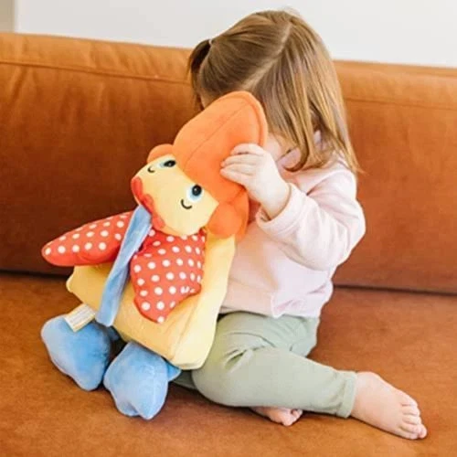 Pelúcia Pelicano Faminto Infantil Melissa & Doug K's Brinquedo Aprender Criaturas Marinhas Chocalho Novo - Imagem 3 de 4