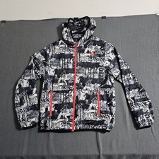 Reebok Full Zip Jacket Boys XL 14/16 Graffiti Hoodie