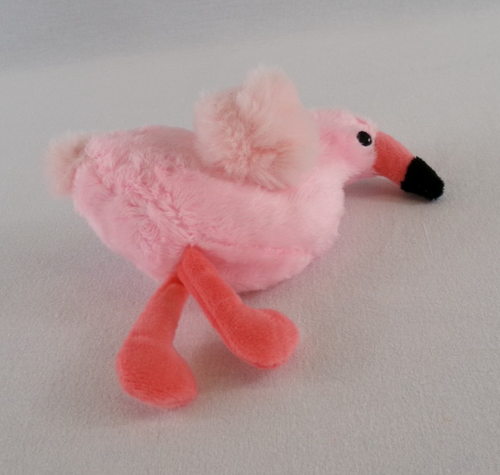 Flamingo Pink 6” Super Soft Stuffed Animal With No Tush Tag - EUC - Picture 4 of 10