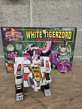 1994 Bandai Mighty Morphin Power Rangers White Tigerzord NICE