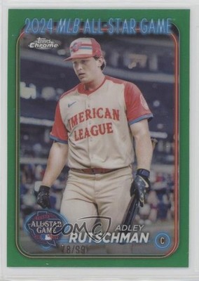 2024 Chrome Update All-Star Game Green Refractor 78/99 Adley Rutschman 1ht8