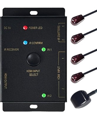 Infrared IR Remote Control Repeater System Extender Kit Controls 1-4 Devices NEW