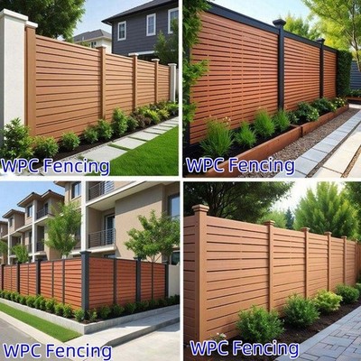 WPC (Wood-Plastic Composite) Naturally Extruded Fencing Board