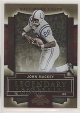 2009 Playoff Contenders Legendary Gold 54/100 John Mackey #52 HOF 0q3