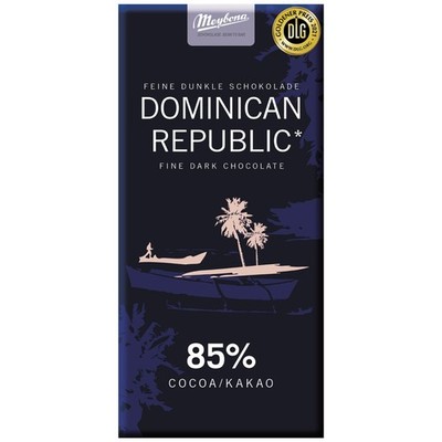 Meybona Ursprungs-Schokolade DOMINICAN REPUBLIC 85%, 100g