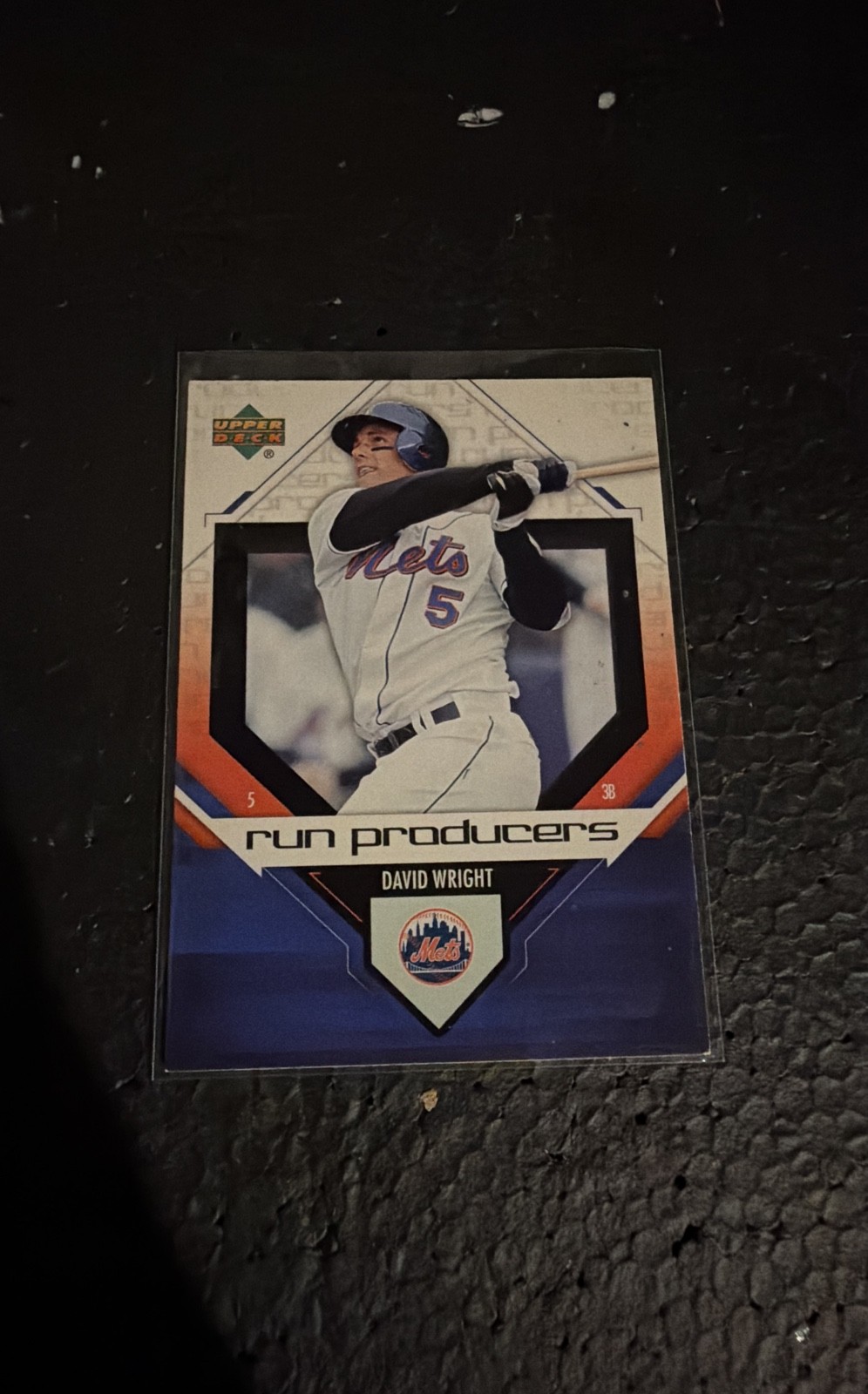 David Wright #15 2012 Playoff Prime Cuts Baseball Timeline Memorabilia