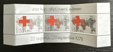 Netherlands 1978 - Red Cross Mini sheet - MNH