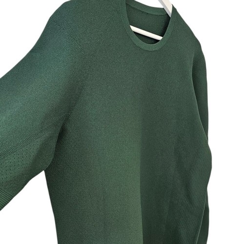 Lululemon Mens AllAround Crewneck Sweater, Recycled Nylon, Green, Pullover, XL - Picture 7 of 8