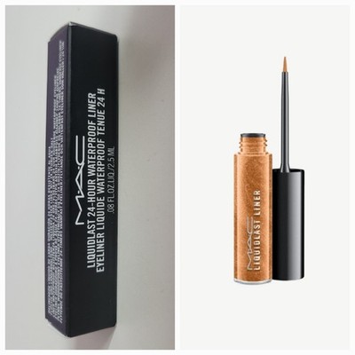 MAC Liquid Eyeliner Neu Naked Bond ( Gold Bronze ) Waterproof Liquidlast 24-Hour