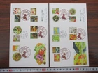 Japan Stamp First Day Cover Greetings Autumn 2 Covers Large format 2018