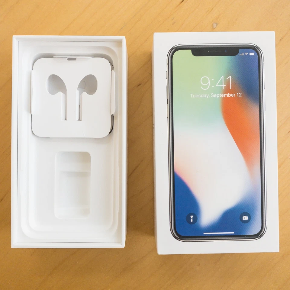 Apple iPhone XR Coral 64GB Box Manual Accessories EarPods Genuine Packaging OEM - Image 4 of 4