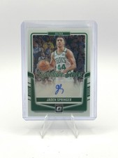2024-25 Optic Jaden Springer Signature Series #SS-SPR Boston Celtics