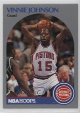 1990-91 NBA Hoops Vinnie Johnson #107 1b3b