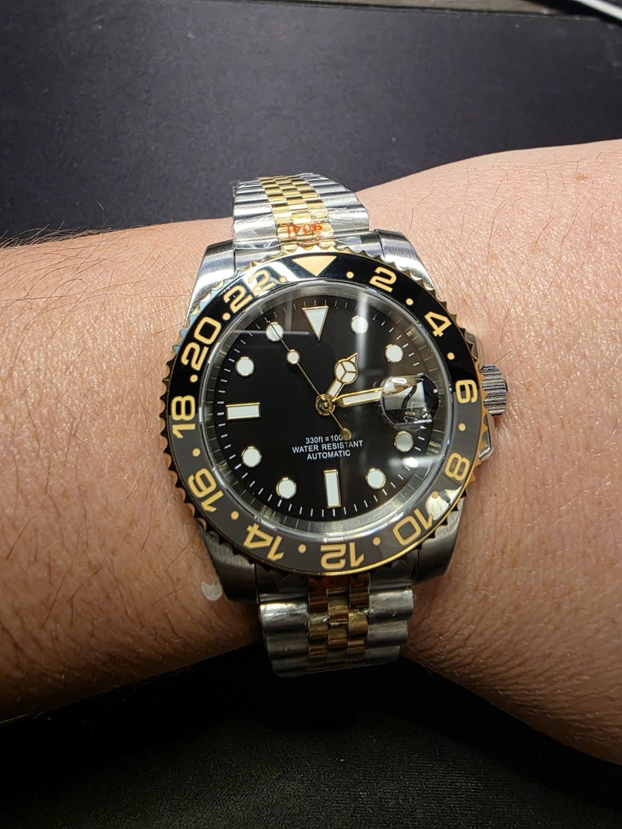 Seiko NH35 Custom Zombie 2 tone watch | eBay