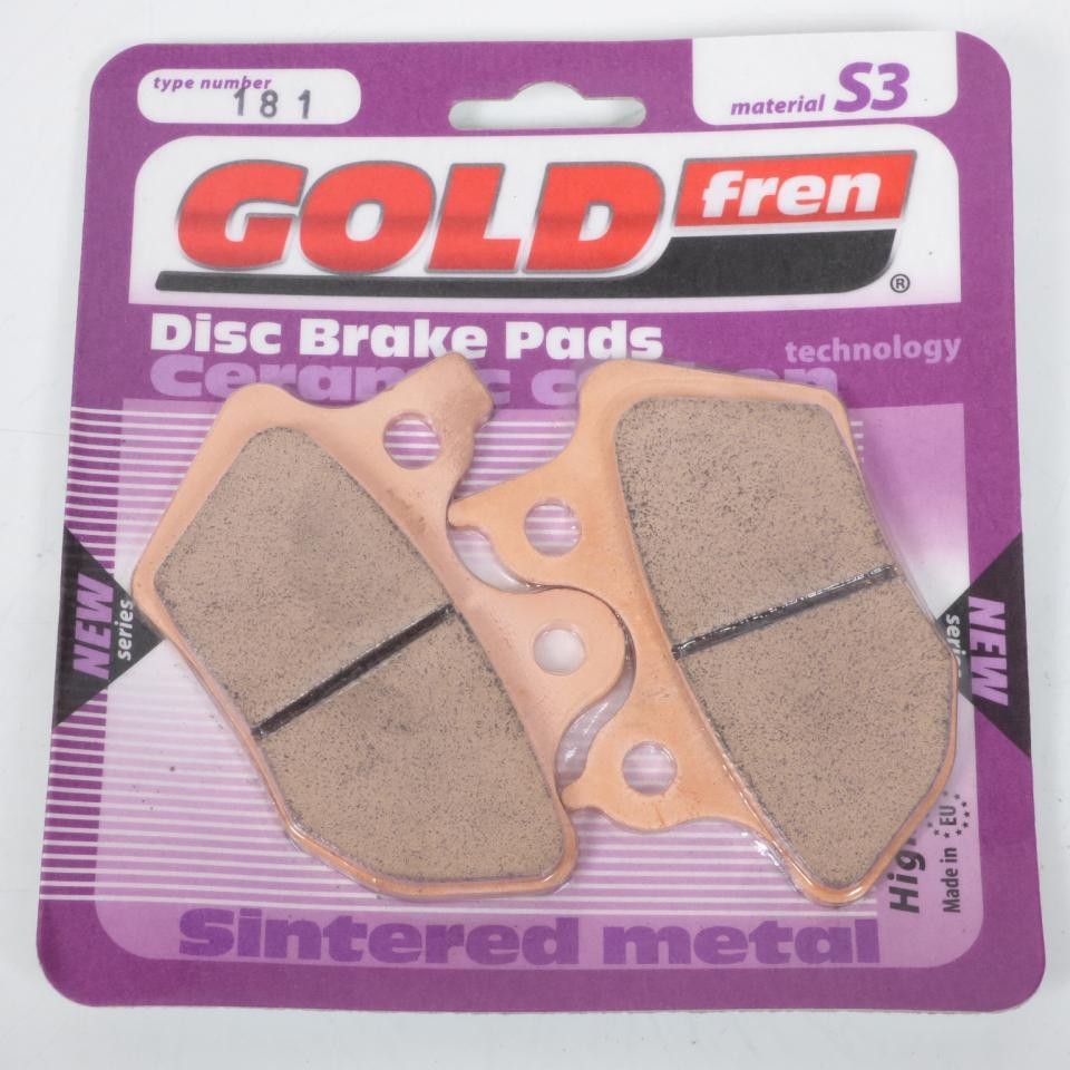 Plaquette de frein Gold Fren moto Harley Davidson 1450 FLSTSCi Springer freinage