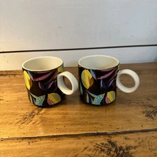 Tabitha Brown For Target 15oz Lemon Mugs Summer 2022 Glass- Set of 2