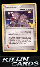 Rocket's Admin. 86/109 Pokemon Classic Collection Celebrations: Classic Collecti