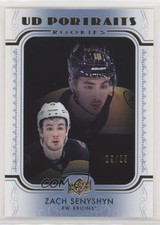 2019 Upper Deck UD Portraits Rookies Platinum Blue 9/25 Zach Senyshyn #P-44 01ks