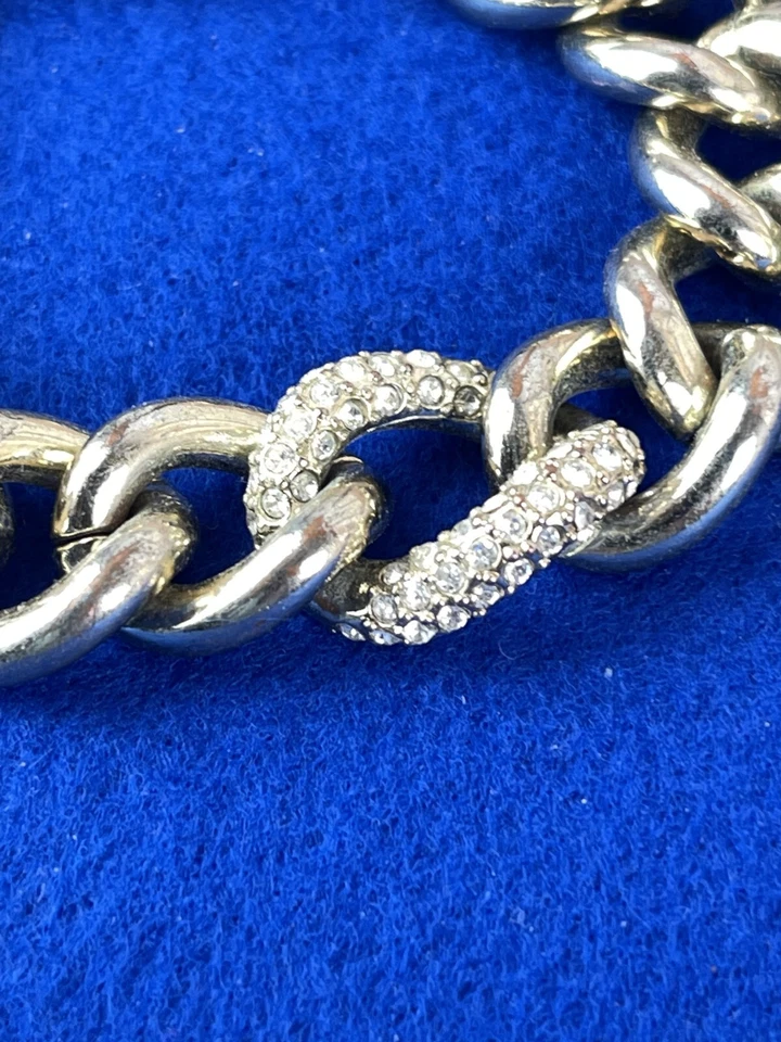 Victoria's Secret браслет коренастый цепочка Pave кристаллы  - Изображение 4 из 4