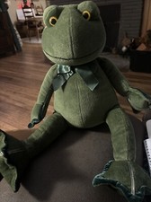 Russ Berrie Pheebs The Frog Green Plush Stuffed Animal Toy