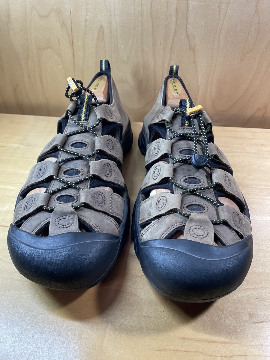 Keen Newport Waterproof Tan Leather Sandals Size 13 Hiking  display picture 2