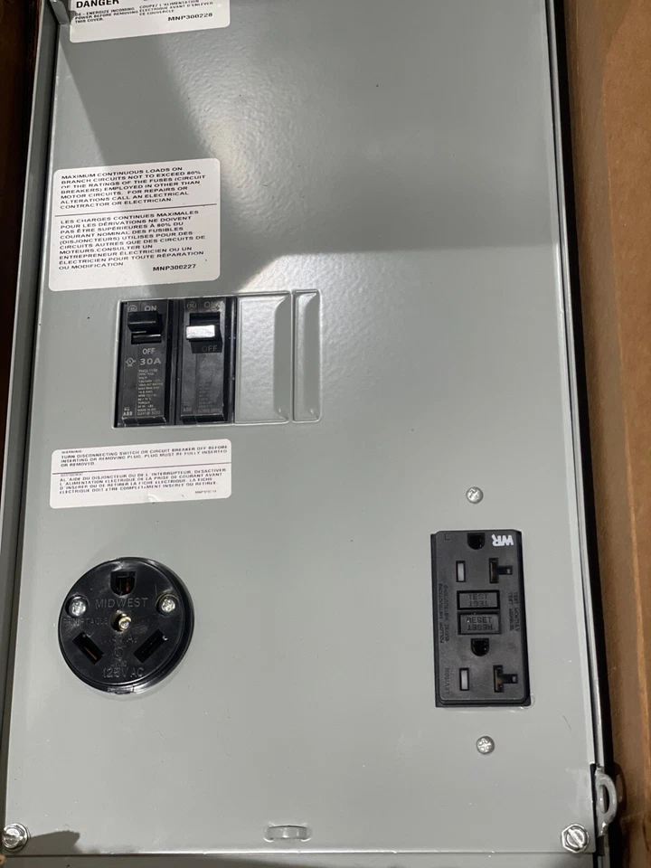 RV Power Outlet GE1LM502SS - Image 3 of 4