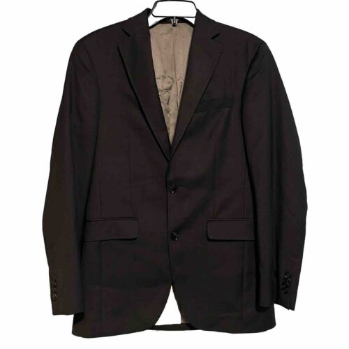 Ted Baker London Endurance 100% Wool Suit Jacket Size 36 Mens 36R Charcoal Black