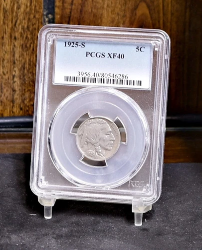1925-S Buffalo Nickel - PCGS XF40 (#48009)