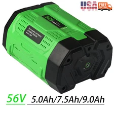 for EGO Lithium-Ion Battery Replacement Power+ Li-ion 56V 10.0Ah/7.5Ah/5.0Ah