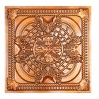 Faux painted tin Ceiling tiles art wall panels PL31 Archaic copper 10tiles/lot
