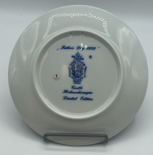 Bareuther 1972 Plate Castle Fathers Day Bavaria Germany NIB - Picture 3 of 5