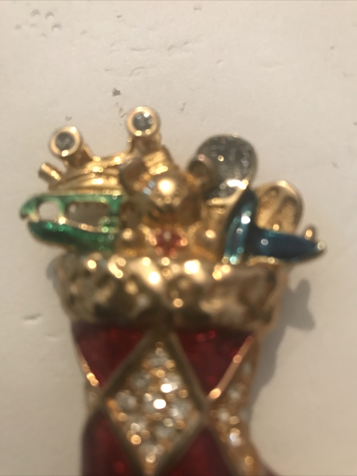 Christopher Radko stocking pin - image 2