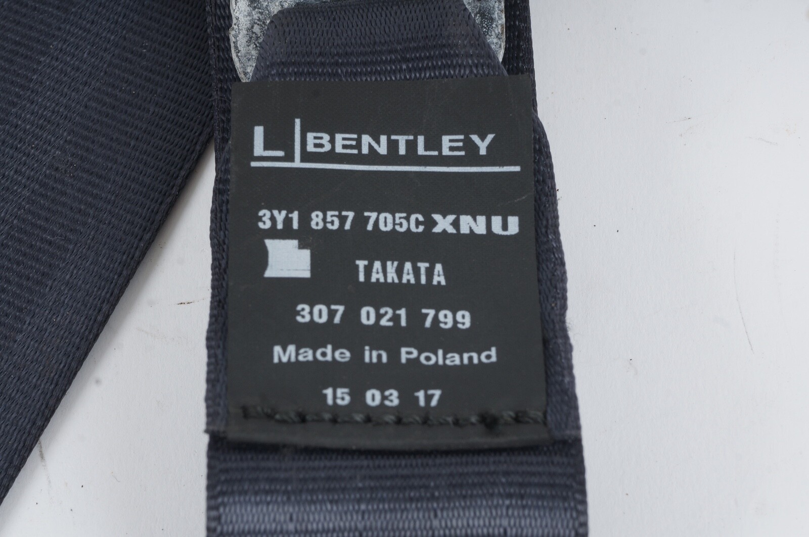 Front Left Driver Seat Belt Retractor Assembly 3Y1857705B Bentley Mulsanne 10-20