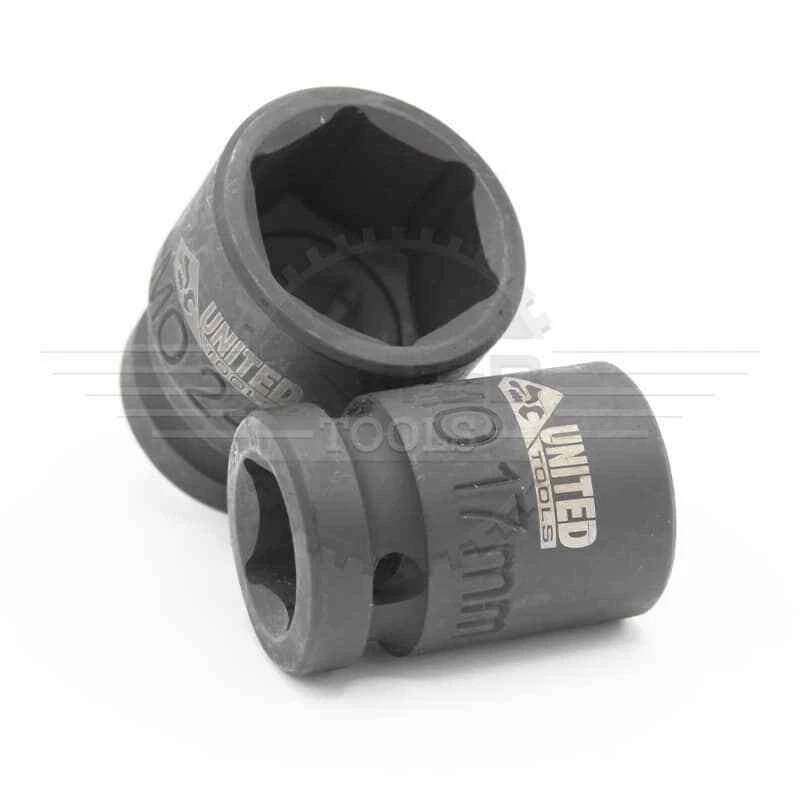 Impact Socket Set 15 Pc 1/2”Square Drive Sq Metric 10 - 24mm In Eva Foam Wrench - Image 3 of 4