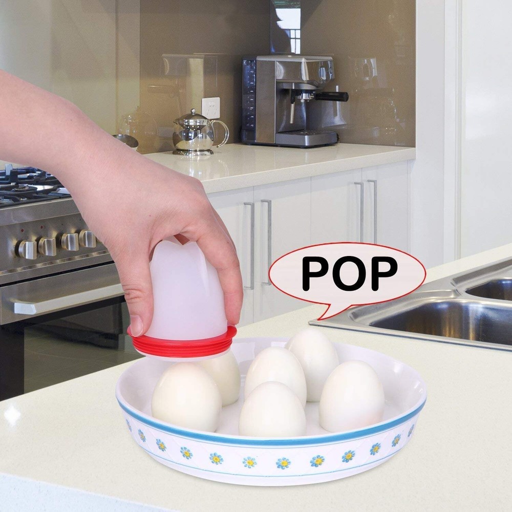 NIB Egglettes Egg Cooker Hard Boiled Eggs Shell Non Stick - 6 Pack NIB Egglettes Egg Cooker Hard Boiled Eggs Shell Non Stick - 6 Pack