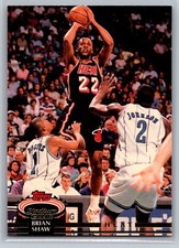 Brian Shaw 1992-93 Stadium Club BASKETBALL #149 Miami Heat