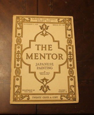 The Mentor ~ Vol 7 #18 ~ Japanese Painting ~ November 1, 1919