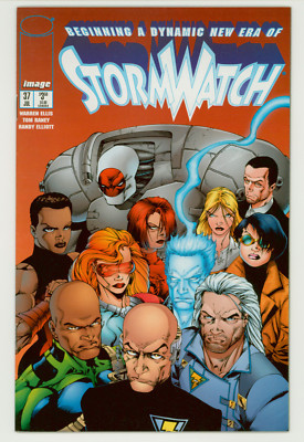 Stormwatch # 37 VF+ 1st print Warren Ellis Jenny Sparks Rose Tattoo
