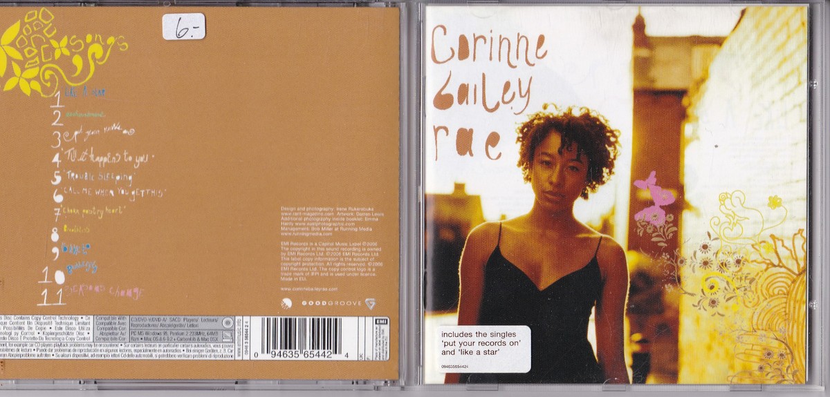 Corinne Bailey Rae ‎-s/t- CD EMI ‎near mint | eBay